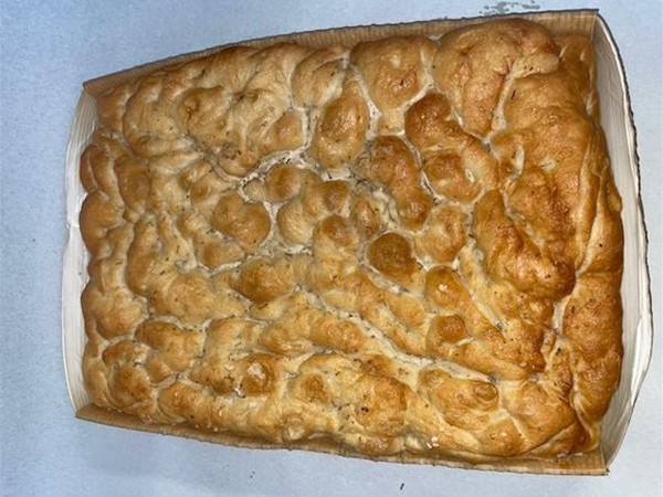 Focaccia Groot zeezout